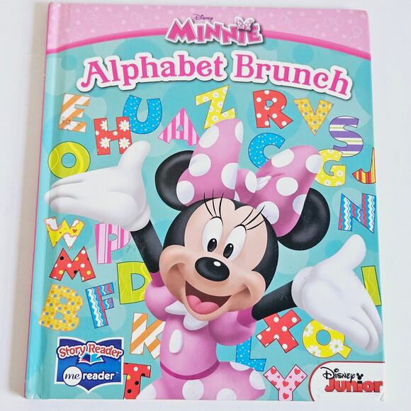 Disney Other - Disney Junior Minnie Mouse Alphabet Brunch Hardcover Book Me Reader Story